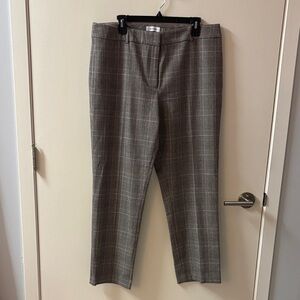 Calvin Klein Women's Classic Gray Check Pants